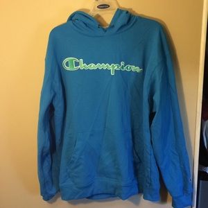 Champion Embroidered Hoodie. NEVER WORN